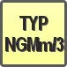 Piktogram - Typ: NGMm/3